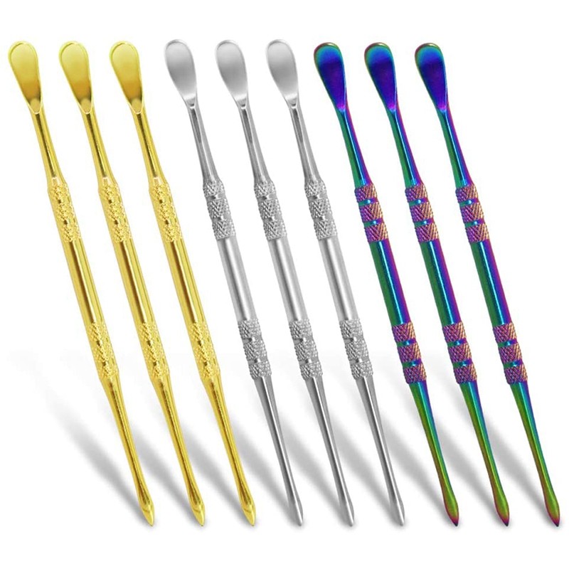 

9Pcs Wax Carving Sculpting Tools Stainless Steel Polymer Clay Modelling Tools Double-Ended Wax Carver Tool Set-A02P