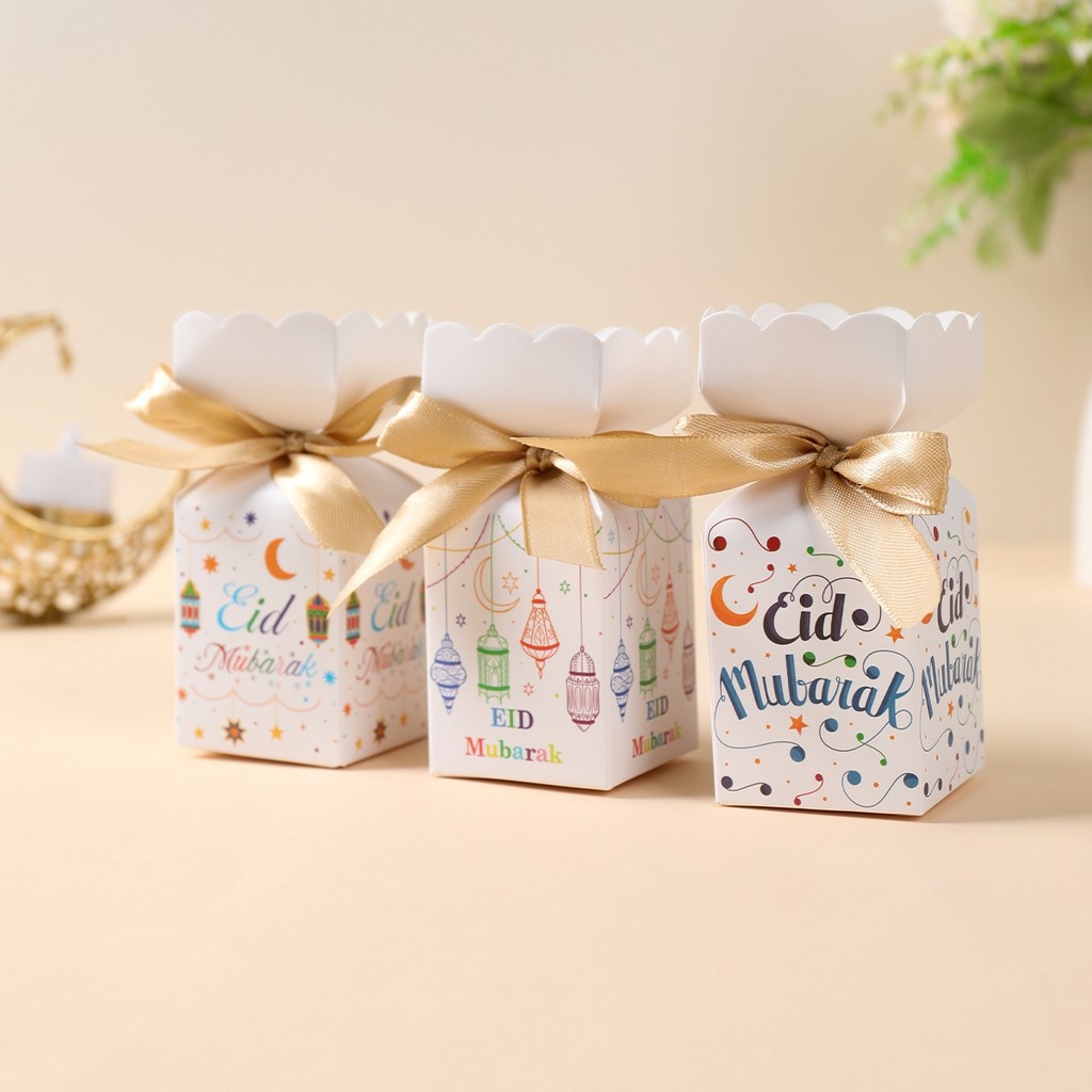 

Eid Mubarak Candy Box Ramadan Kareem Decorations For Home 2025 Islamic Muslim Party Decor Mubarak Ramadan EID Al Adha Gift Box