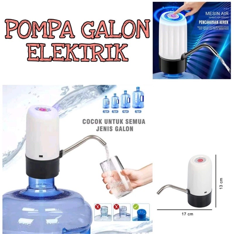 Pompa galon electric , Pump Electric water ,Electric water pump, Water pump galon (C012) Pompa Galon