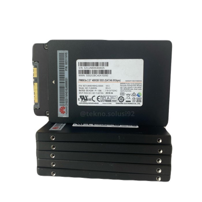 SSD Server Samsung PM863a 480GB Enterprise