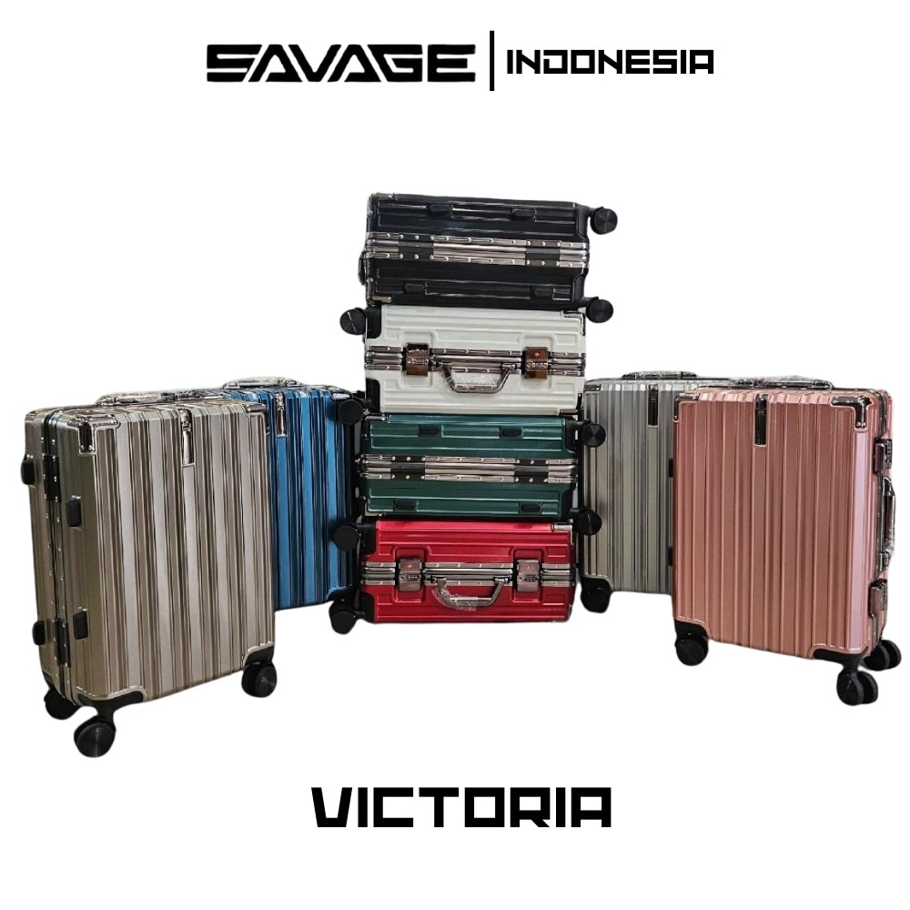 SAVAGE VICTORIA Koper 20 Inch - 24 Inch Tas Travel Anti Pecah