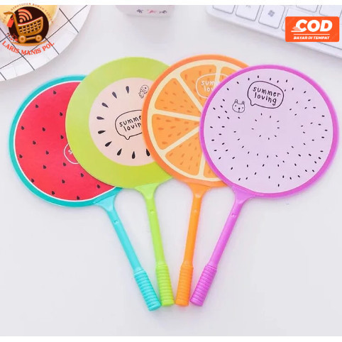 

LMP Pulpen Kipas Pena Motif kipas animal dan buah, Bisa untuk kipas