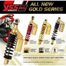 PROMO SHOCK YSS G PLUS GOLD EDITION YAMAHA N MAX 155 OLD 335MM ORIGINAL YSS ORIGINAL