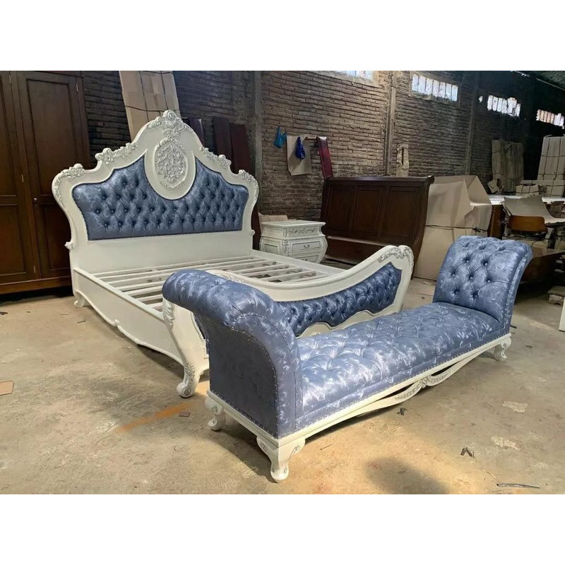 Dipan Tempat Tidur Jati Minimalis Dipan Ukir Jepara Mewah