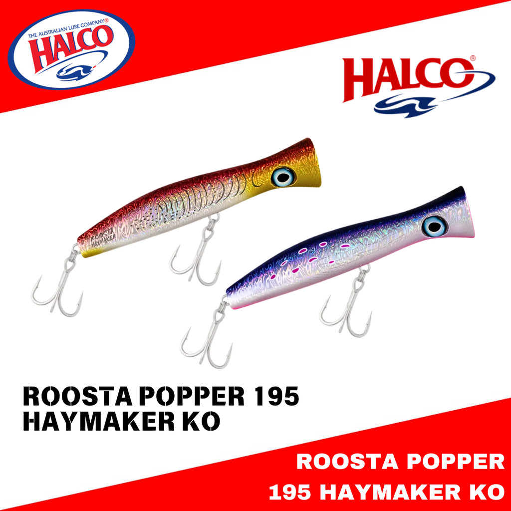 Halco Roosta Popper 195 Floating Lure 195mm 117g