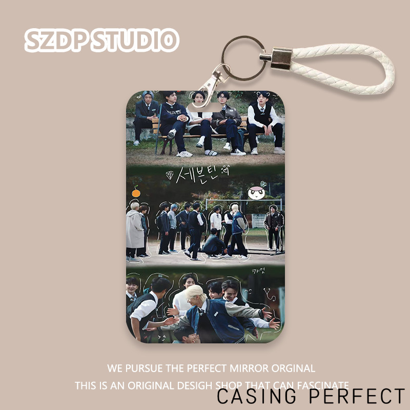 

ID CARD HOLDER,Kegiatan bersama tim boyband Korea/sekolah, tempat kartu pelajar/tempat kartu transportasi, tempat