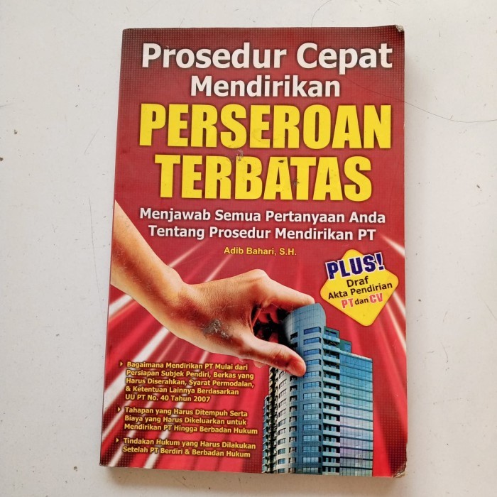 prosedur cepat mendirikan perseroan terbatas perseroan terbatas