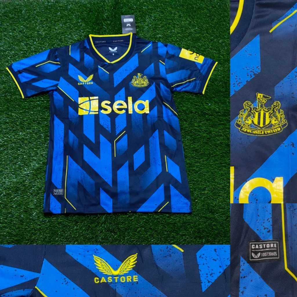JERSEY BOLA NEWCASTLE THIRD/3RD NEW 2023/2024 GRADE ORI IMPORT