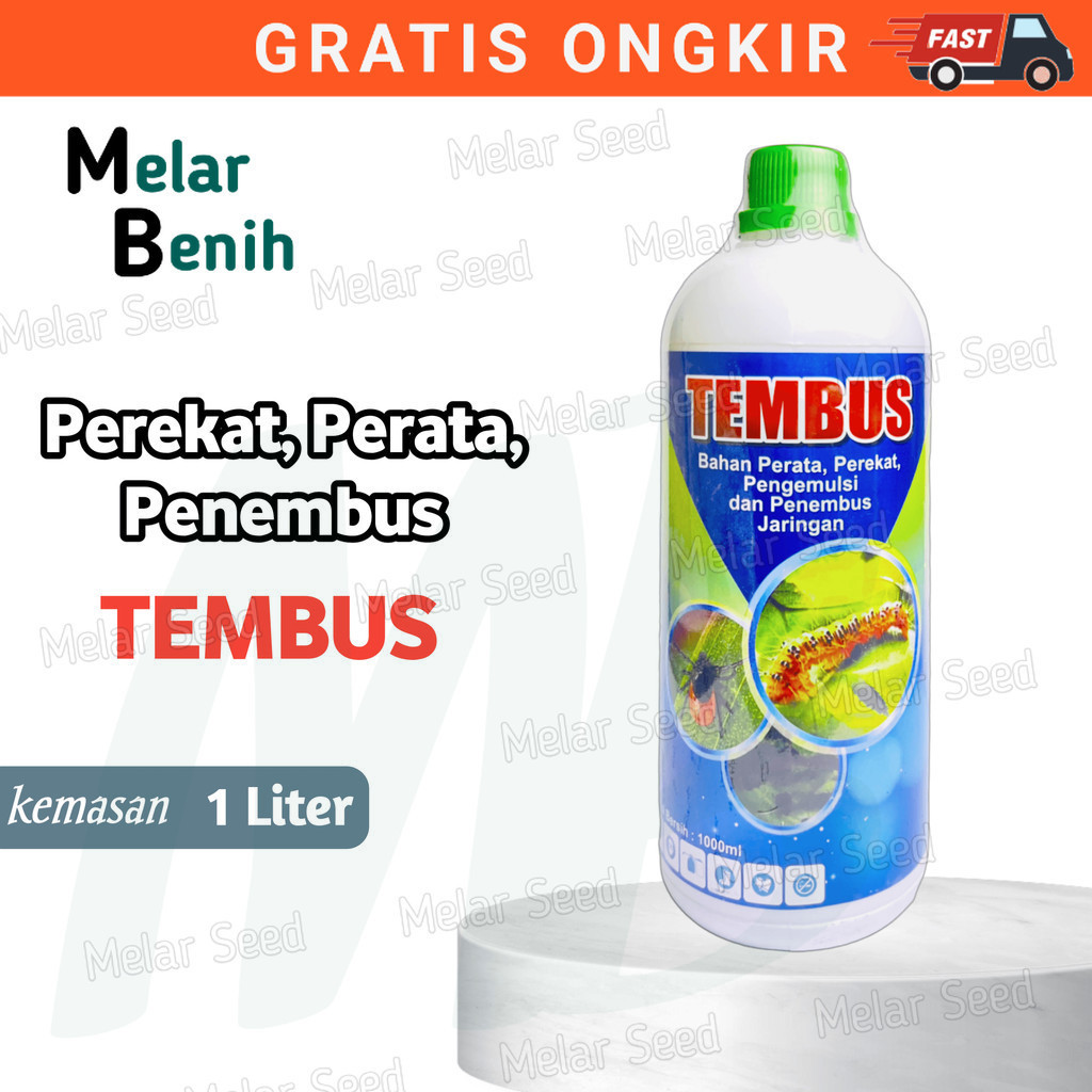 Melar Seed PEREKAT, PERATA, PENEMBUS, PELEKAT PESTISIDA - TEMBUS 1 LITER UNTUK TANAMAN