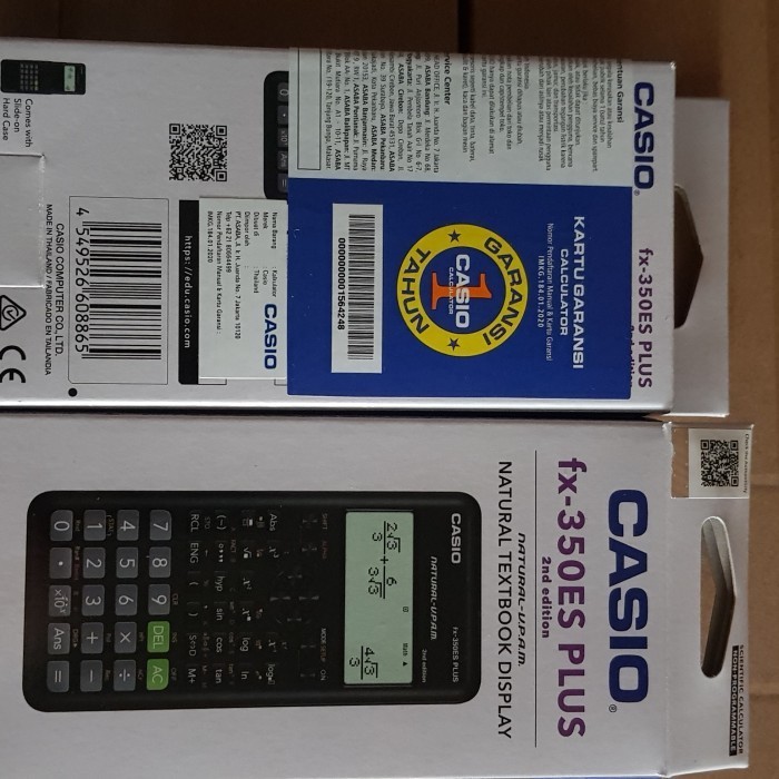 

CASIO SCIENTIFIC CALCULATOR FX 350 ES PLUS