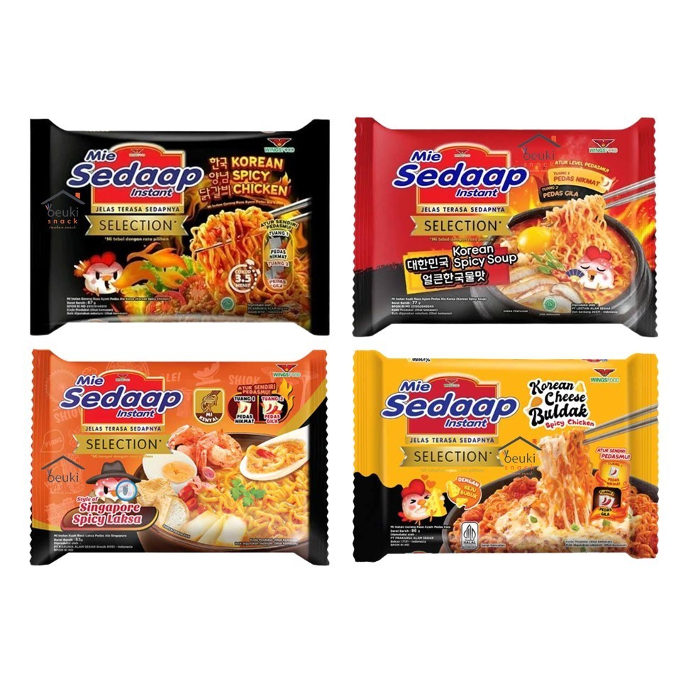 

Mie Sedaap Selection Berbagai Varian Pilih Rasa - JSF