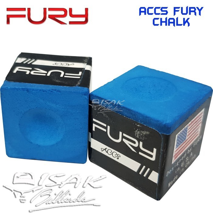 

PROMO!! -Fury Chalk - ACCS Billiard Chalks Kapur Eceran Biliar Bilyard Asli Ori