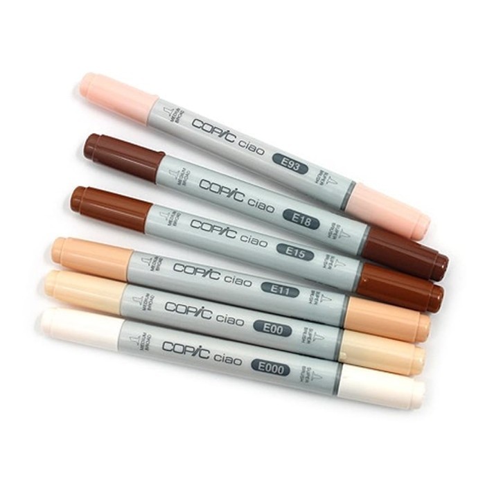 

PROMO!! -Copic Ciao Set 6 warna Skin