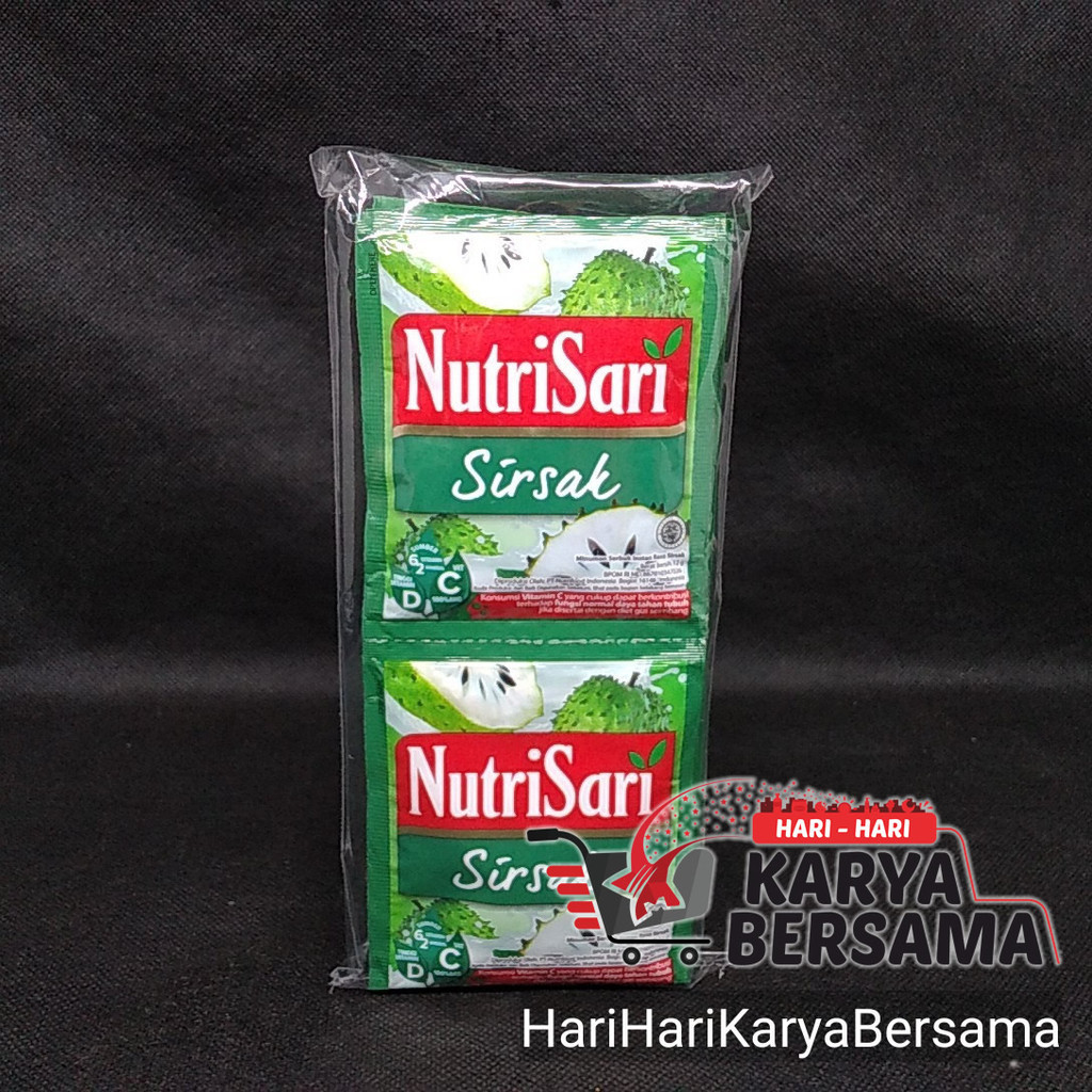 

NUTRISARI MINUMAN SERBUK RASA SIRSAK PACK 10'S X 12GR