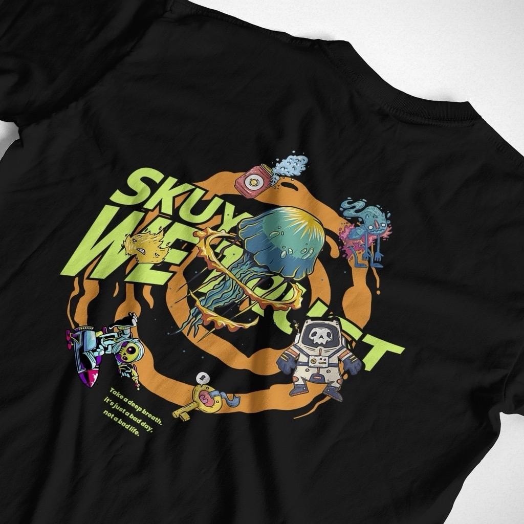 ￼Skuy Kaos Dewasa Hitam Unisex | Vortex Skuy SKY162