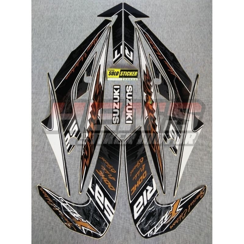 STIKER STRIPING SATRIA FU 2012 SE LIMITED EDITION