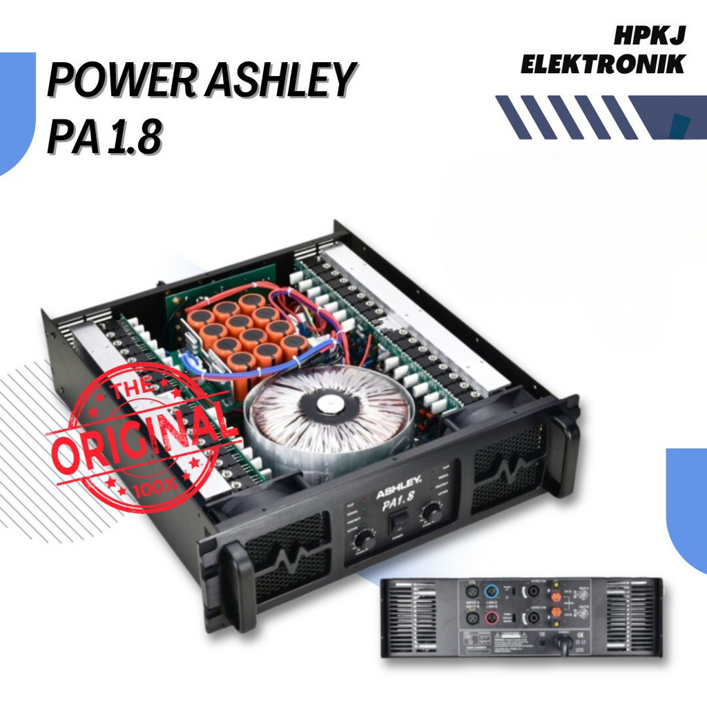 POWER AMPLIFIER ASHLEY PA 1.8 Power Ashley PA1.8