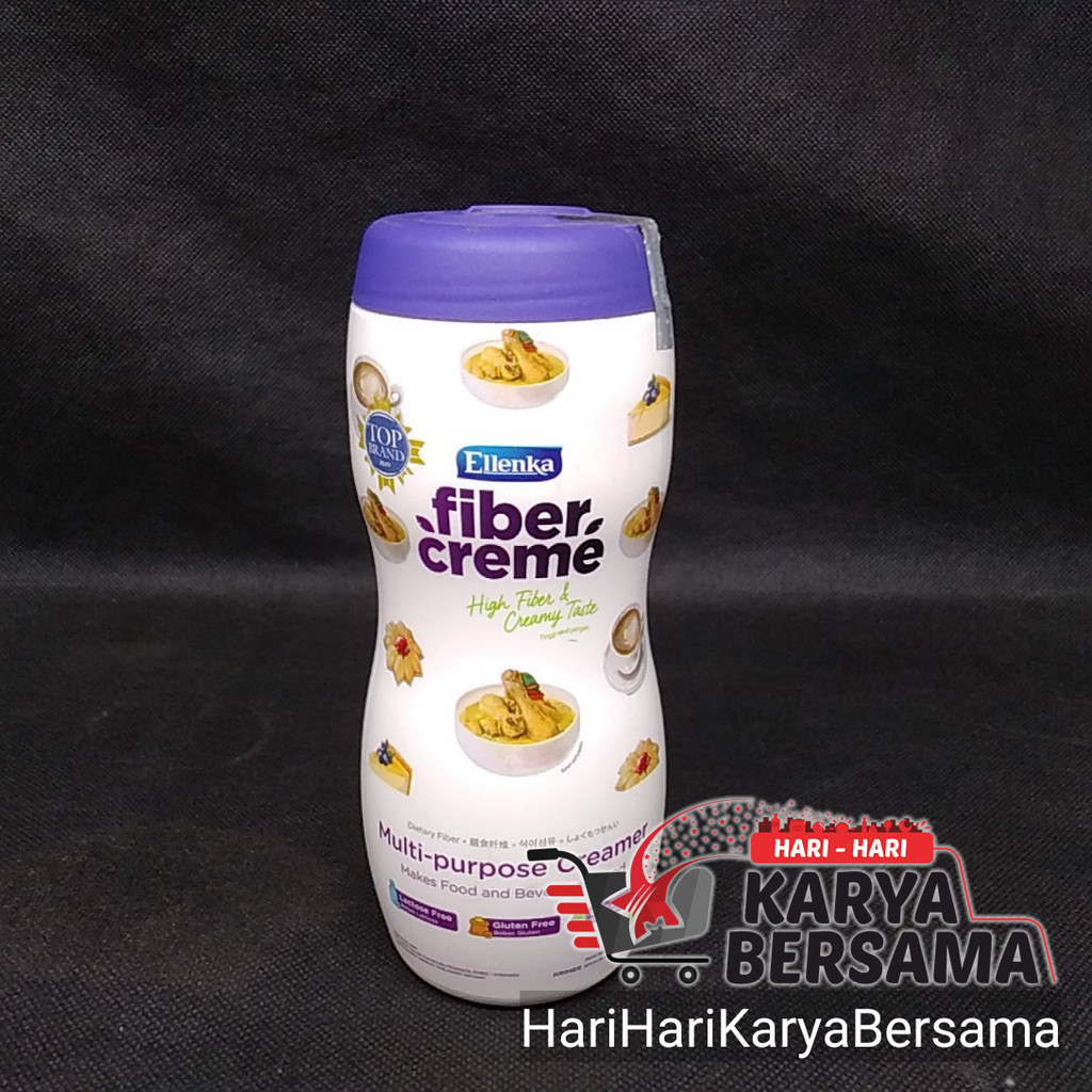 

KRIMER ELLENKA FIBER CREME MULTI-PURPOSE CREAMER BOTOL 168GR