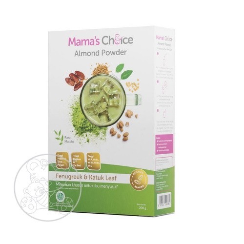 Mama's Choice Almond Milk Powder ASI Bosster Fenugreek & ketuk Leaf 200g