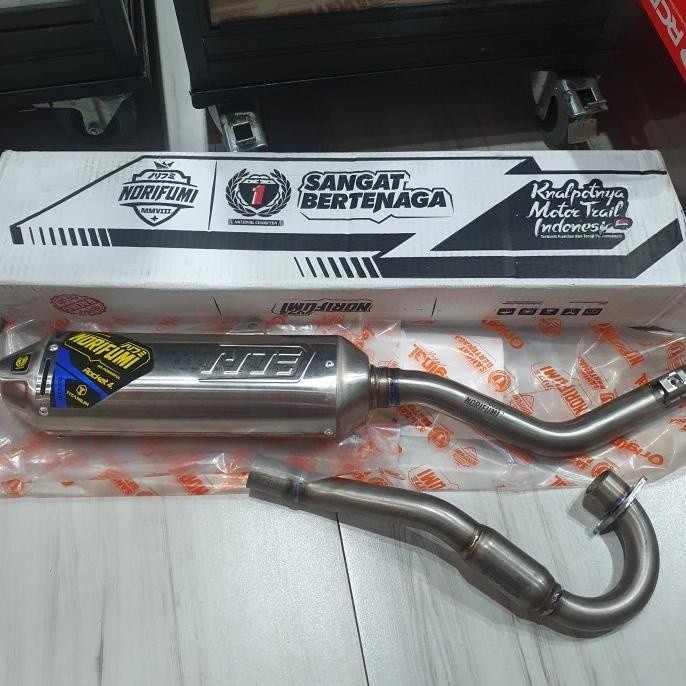 Knalpot Norifumi Rocket 4 Titanium Bore Up CRF150 CRF Original