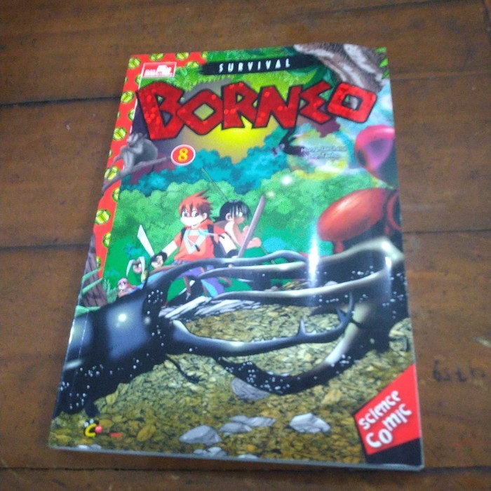 SURVIVAL BORNEO 8 SCIENCE COMIC-F4