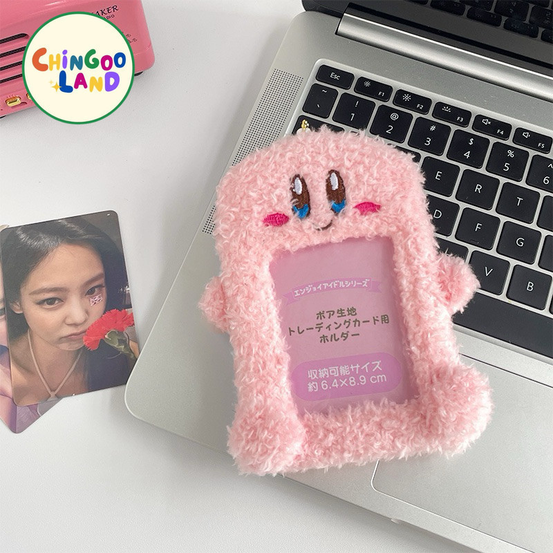 

Chingooland Kirby Photocard Holder Sanrio Boneka Kartu Lanyard PCH