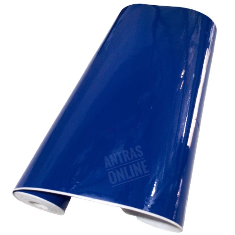 stiker skotlet biru tua glossy mengkilap - sticker scotlite motor mobil aquarium