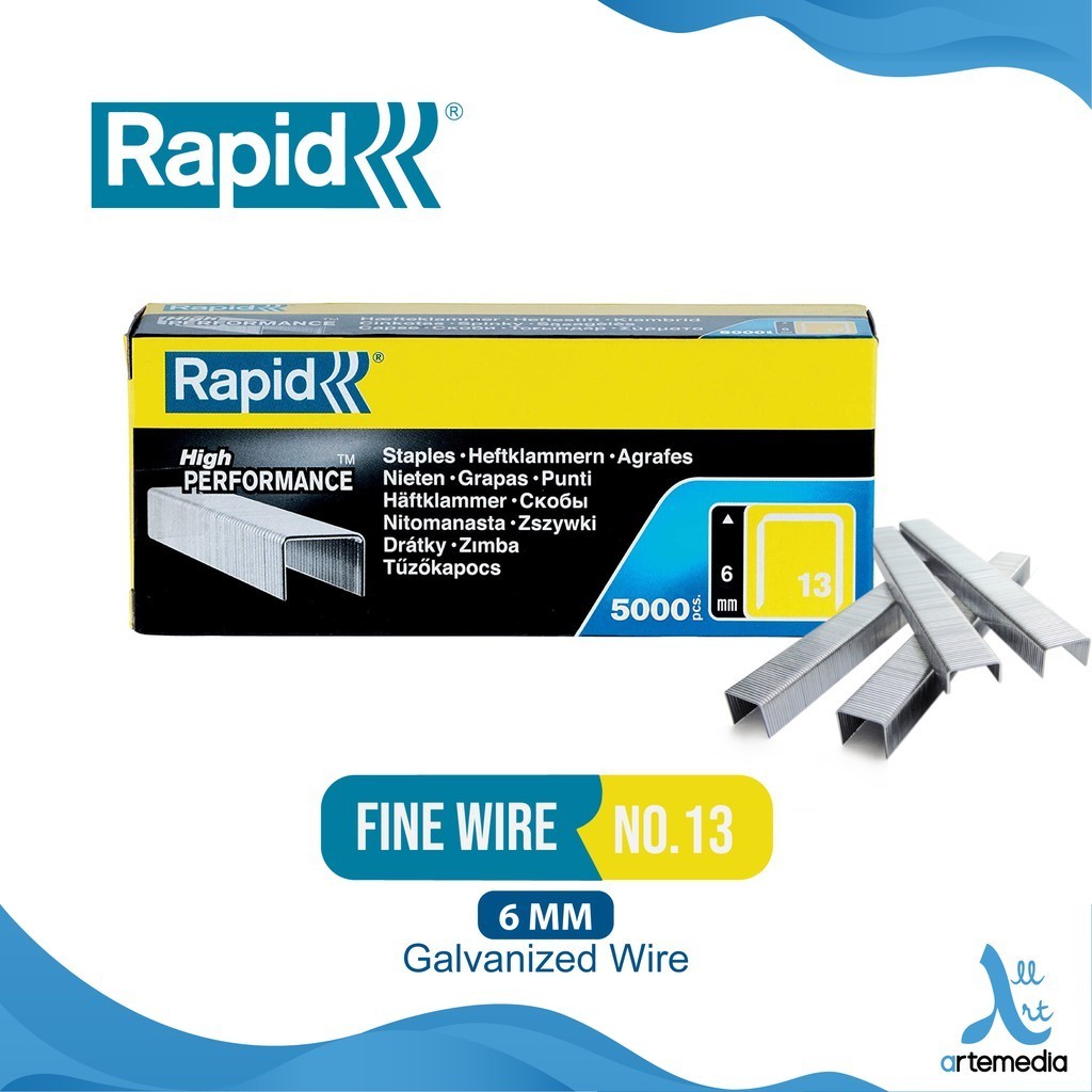 

Rapid Staple Finewire No.13 - 6mm Galvanized Wire