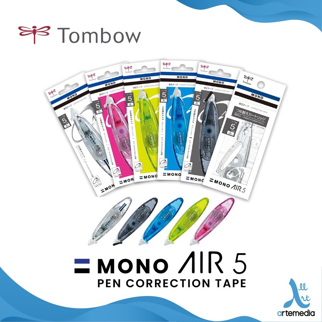 

Tip Ex Kertas Tombow Correction Tape Mono Air Pen Type Refillable