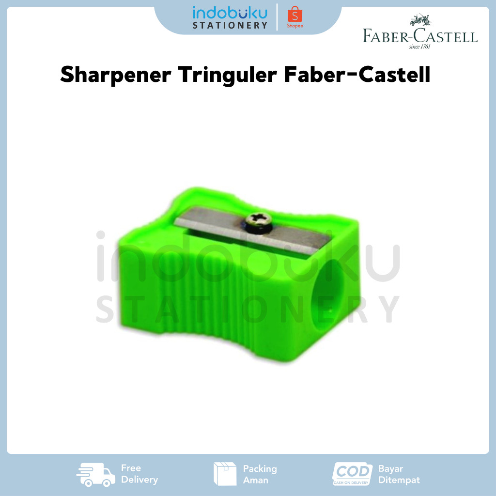 

Sharpener Tringuler Faber-Castell Serutan Faber-Castell 802021