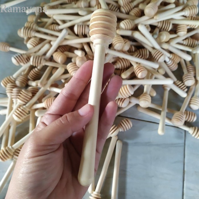 

Honey Dipper: Sendok Madu Kayu Pinus -16cm Murah