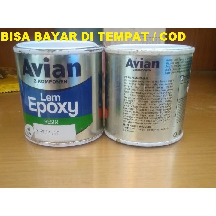 

AVIAN LEM EPOXY RESIN + HARDENER