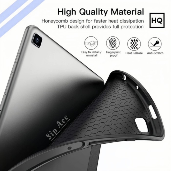 Case Redmi Pad SE / Redmi Pad / Xiaomi Pad Se / Smartcase Flip Cover - Temper Bening, REDMI PAD SE 1