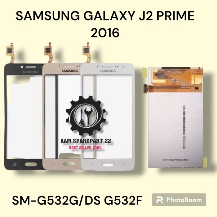 LCD TOUCHSCREEN SAMSUNG J2 PRIME 2016 SM-G532G/DS G532F LAYAR ORIGINAL