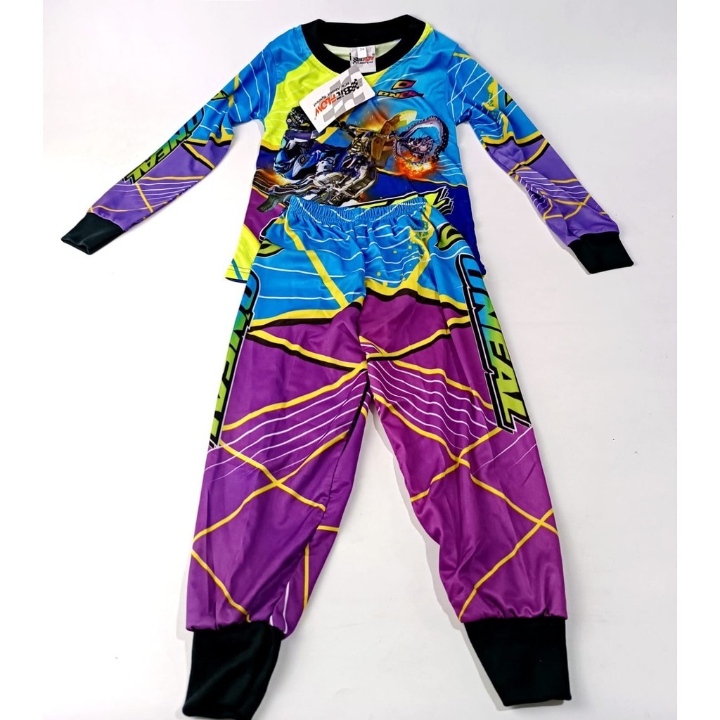Kaos Trail Kaos Cross Baju Celana Cross Baju Stelan Trail Anak Kecil MZONE