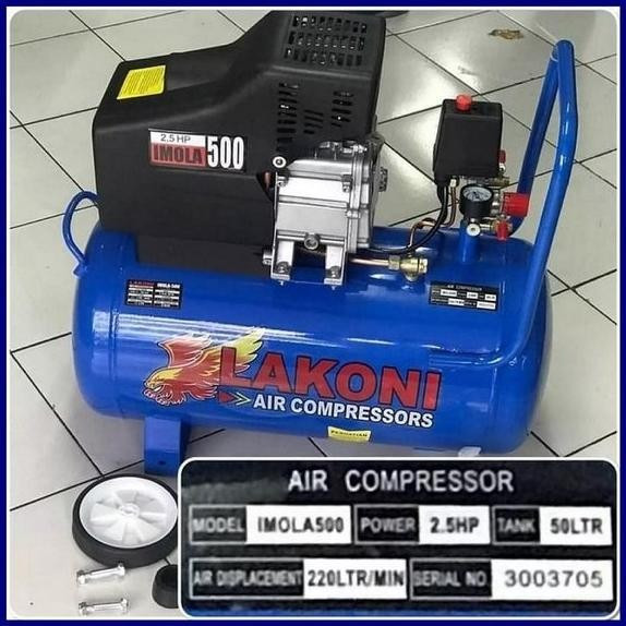 Kompresor Angin Lakoni 2,5 HP Imola 500 / Air Compressor Lakoni Imola500