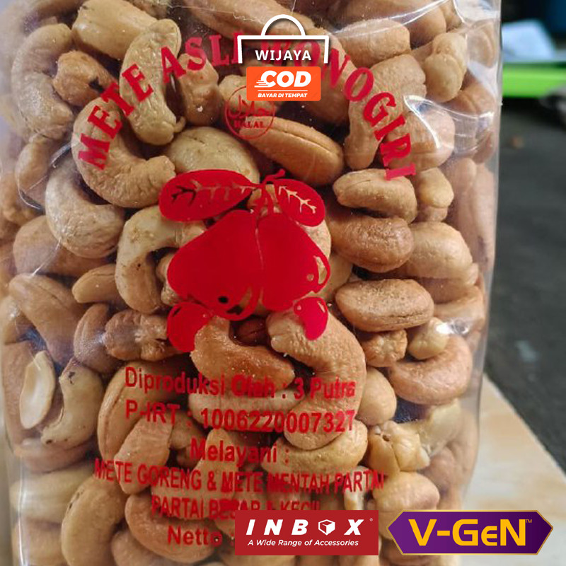 

MENTE Kacang mete utuh asli wonogiri 500gr