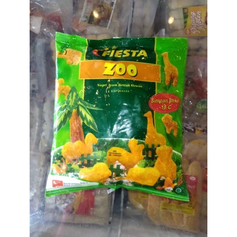 

FIESTA Nugget Zoo 500g naget ayam bentuk hewan