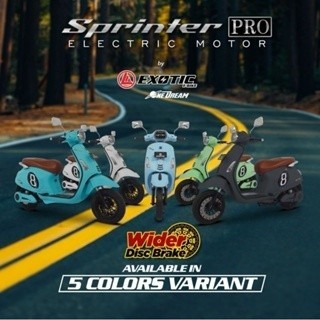 MOTOR LISTRIK ELECTRIC MOTOR EXOTIC SPRINTER PRO NEW