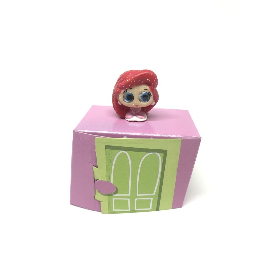 Disney Doorables Figure - Ariel Pink Dress -KA67