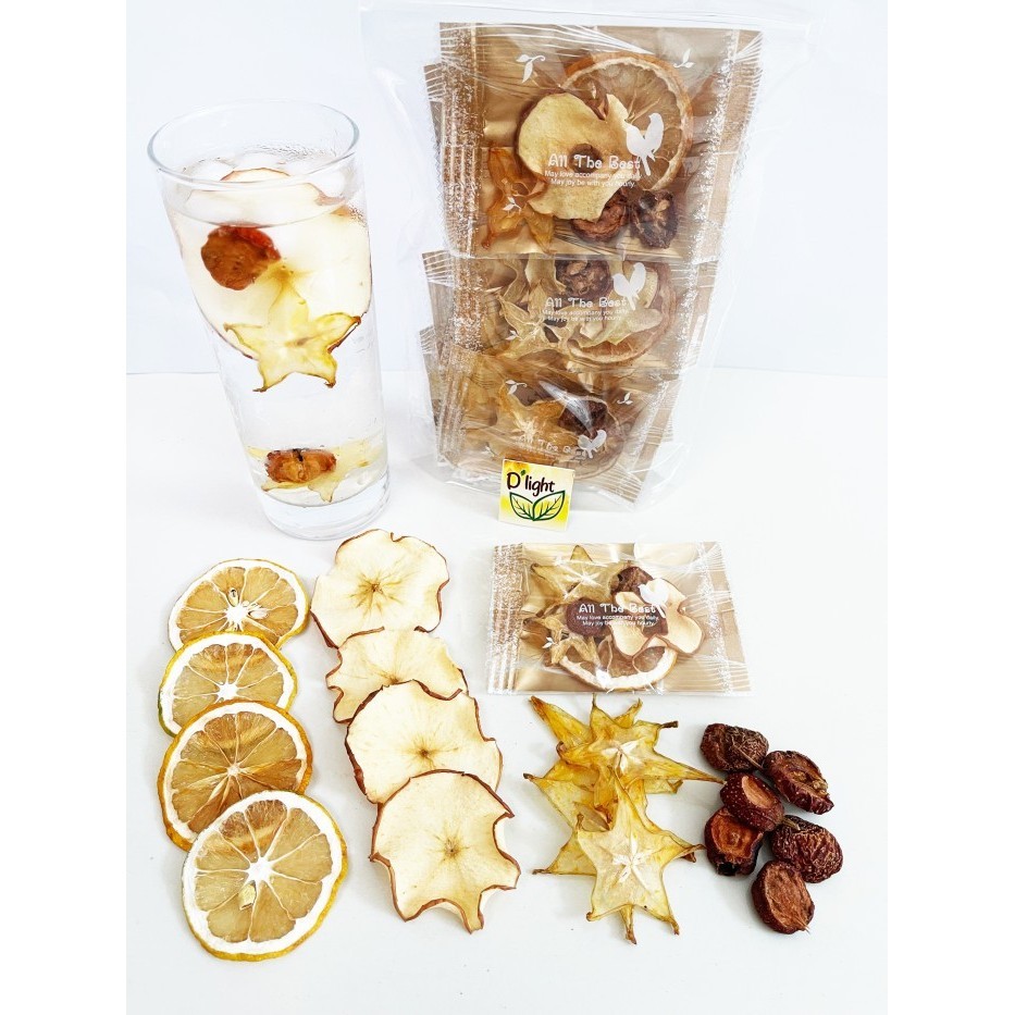 

Infused water mix fruits 10pcs - Buah kering dried fruit untuk diet