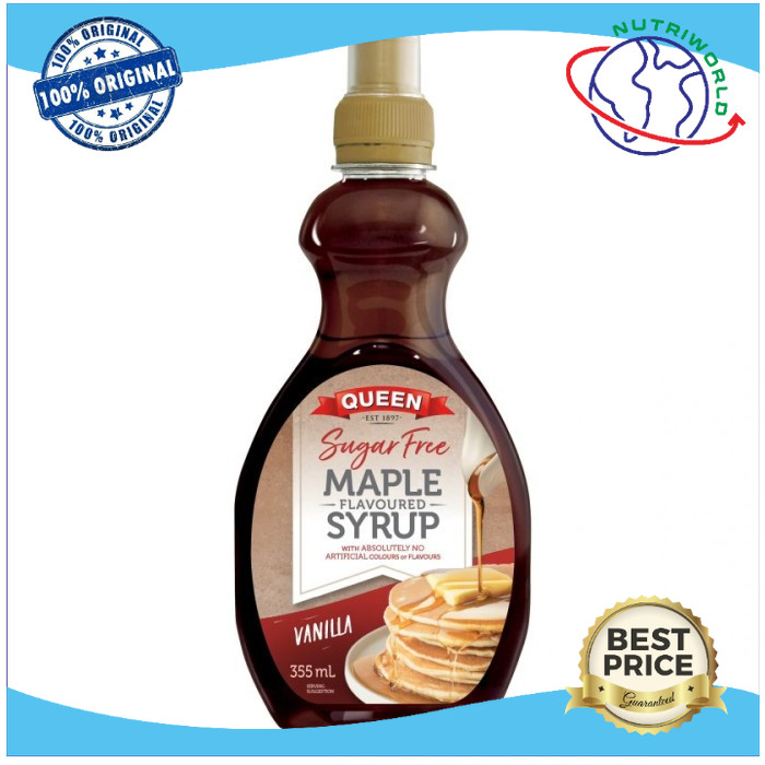 

AUS Queen Sugar Maple Flav Syrup Vanilla 355ml (Perisa Mknn Impor)