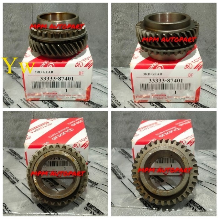 gigi 3 gear 3rd 33x27 transmisi avanza 1.3 1300cc 1.5 1500cc rush