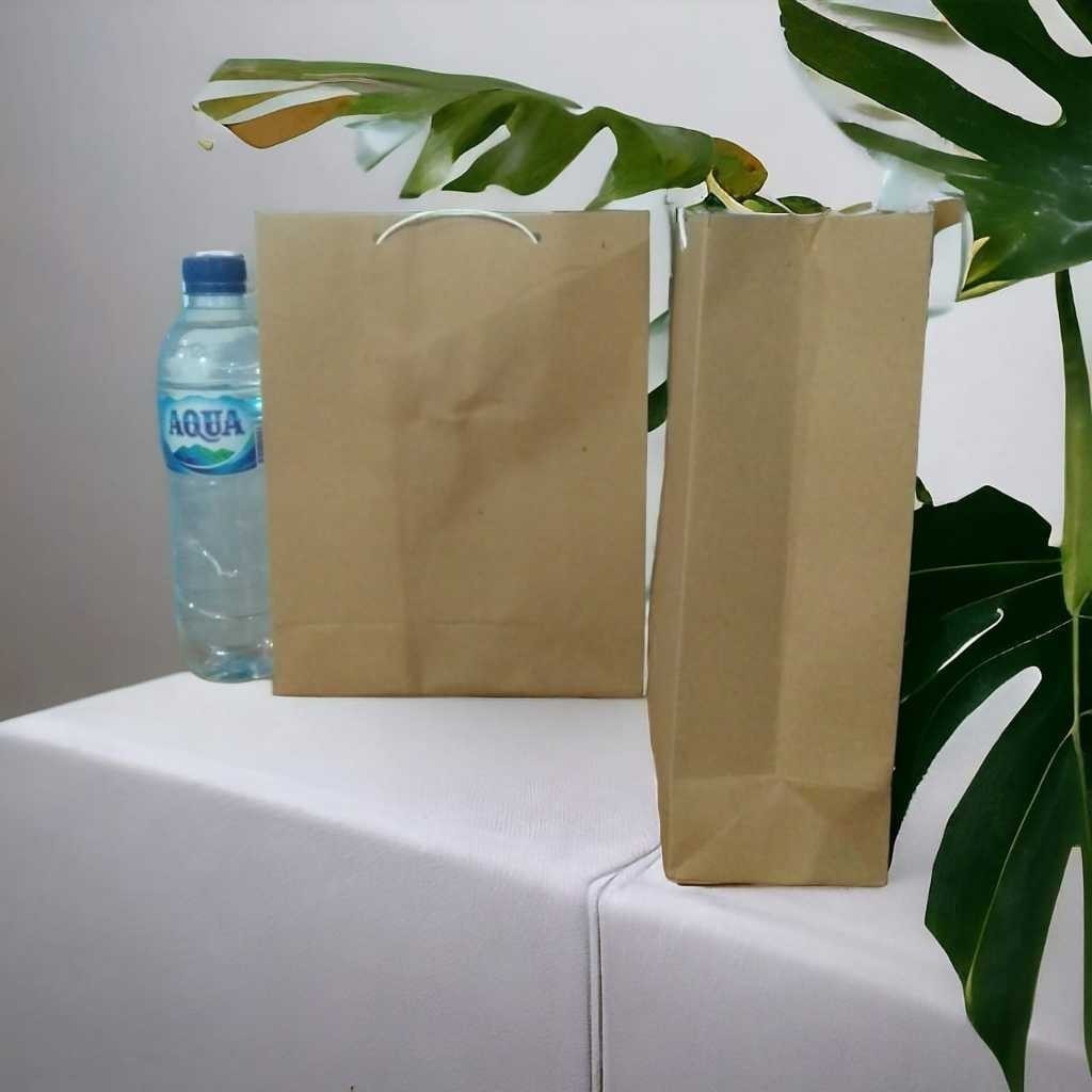 

PAPER BAG POLOS BUKU / PAPERBAG POLOS 20 X 25 X 8 / TAS KERTAS PERNIKAHAN SOUVENIR / PAPER BAG SOUVENIR / TAS KERTAS KADO