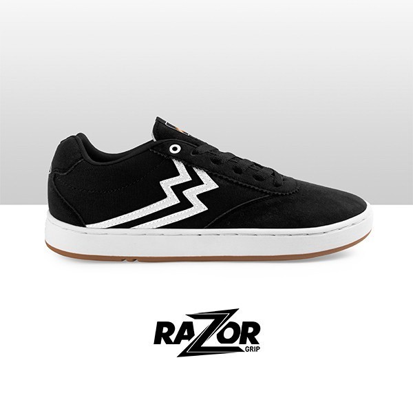 Geoff Max - Boston Black White | Shoes Cupsole | Sepatu | Sneakers | Sepatu Pria Wanita