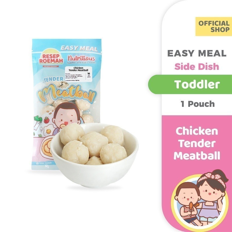 

Resep Roemah Chicken Tender Meatball / Bakso Ayam / Toddler Healthy Food / No MSG