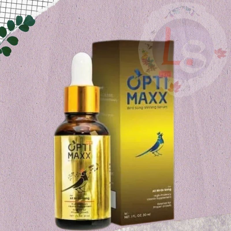 OPTIMAXX - Optimaxx Asli Vitamin Penggacor Burung Masteran Doping
