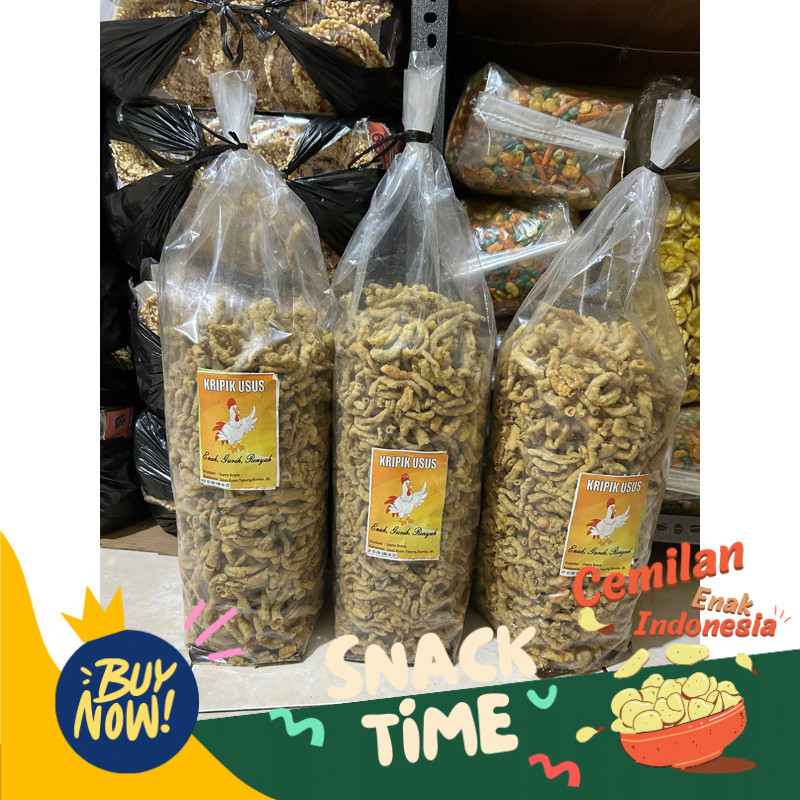 

PROMO SPESIAL usus crispy 1kg//usus crispy murah enak