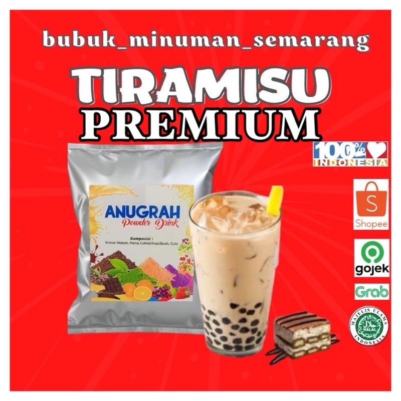 

Bubuk Minuman Premium Tiramisu 500grGratis Ongkir & COD