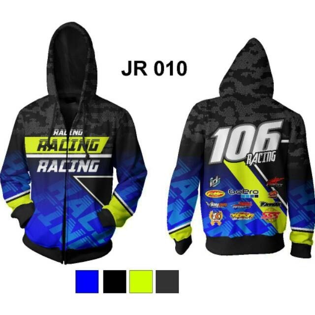 SVMX - Jaket Racing Nama & Nomor Fullprint (Custom)